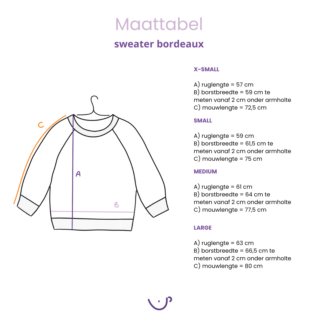 BORDEAUX Pullover