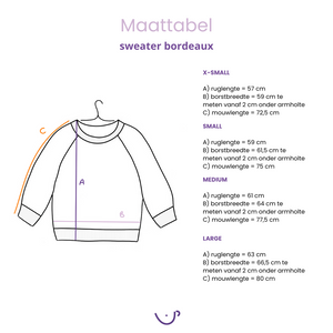 BORDEAUX Pullover